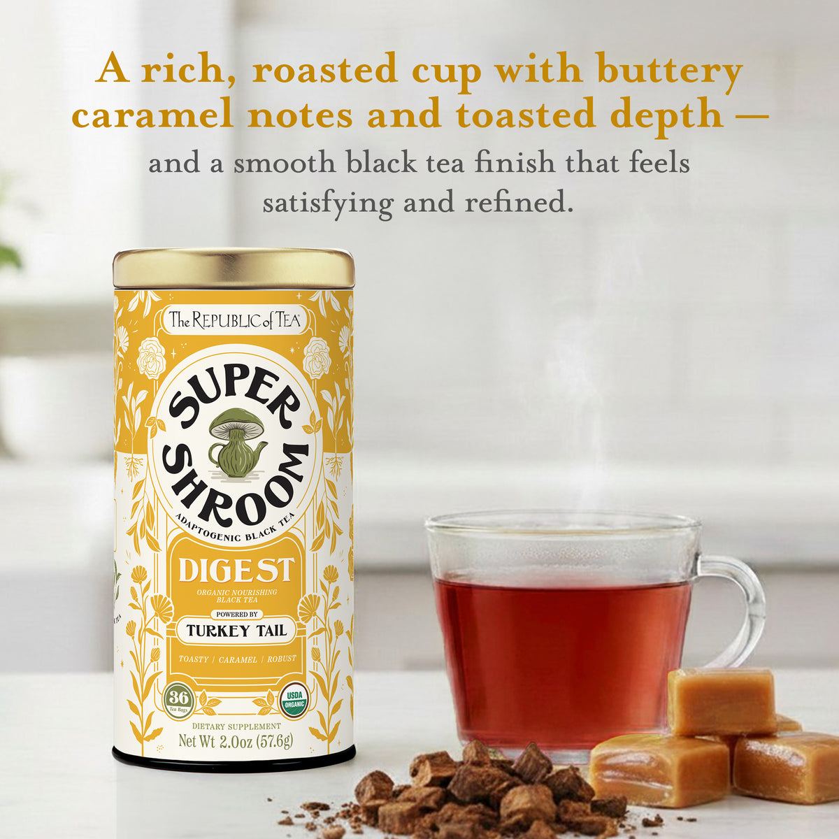 Organic Digest SuperShroom Black Tea
