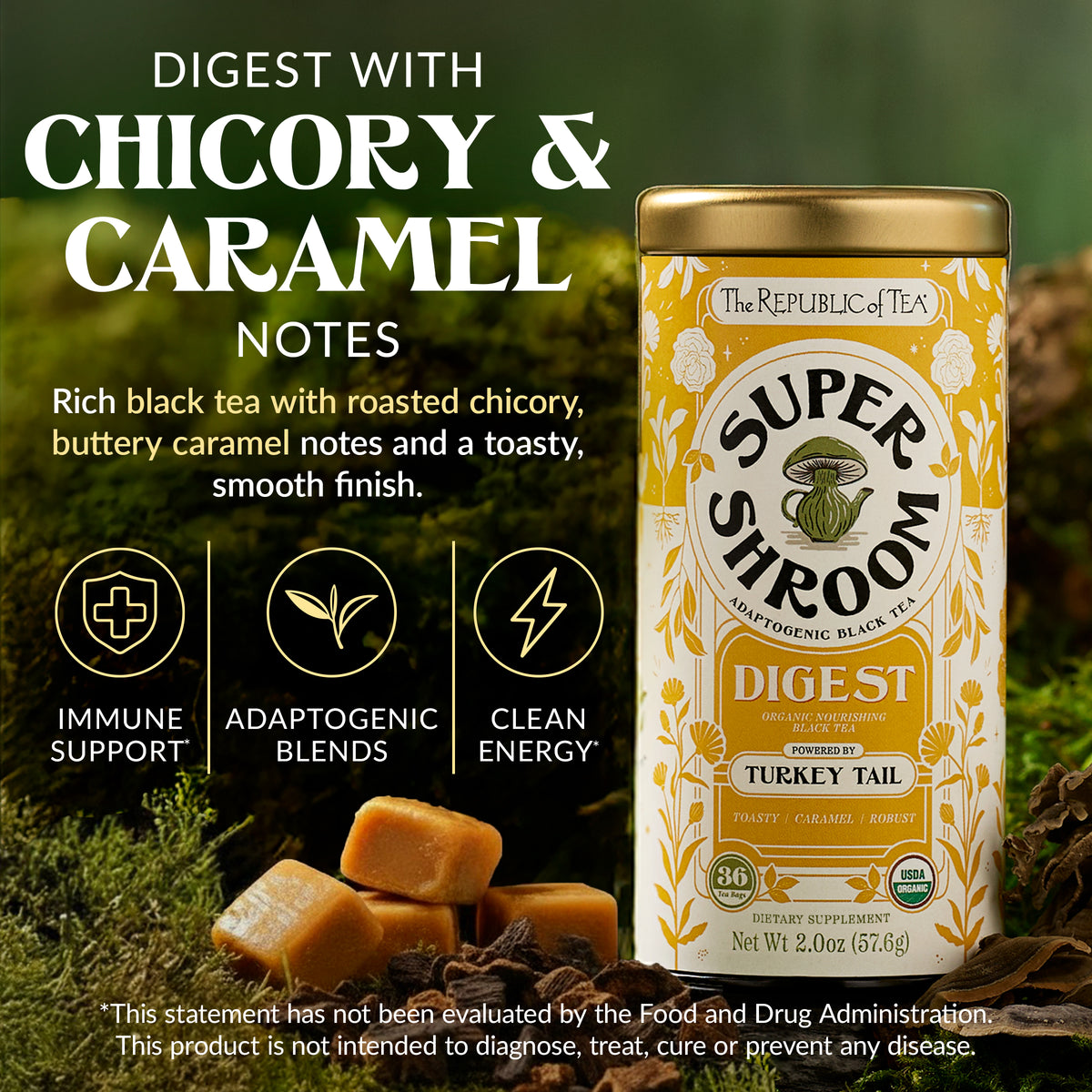 Organic Digest SuperShroom Black Tea