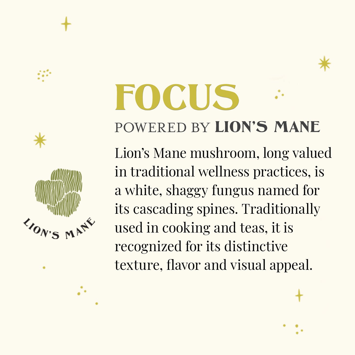 Organic Focus SuperShroom Green Tea