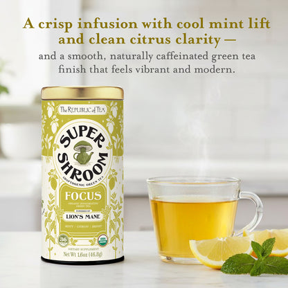 Organic Focus SuperShroom Green Tea