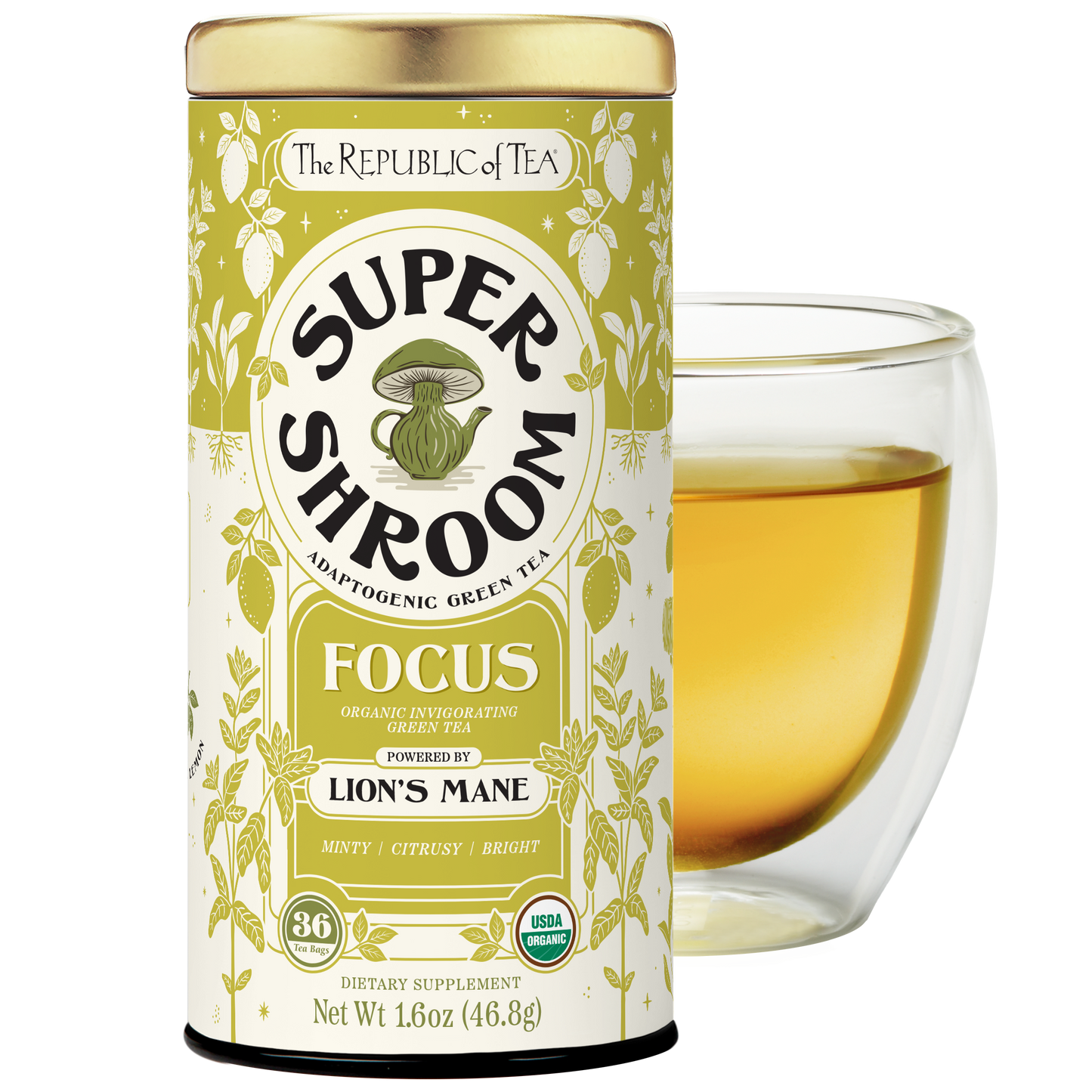 Organic Focus SuperShroom Green Tea
