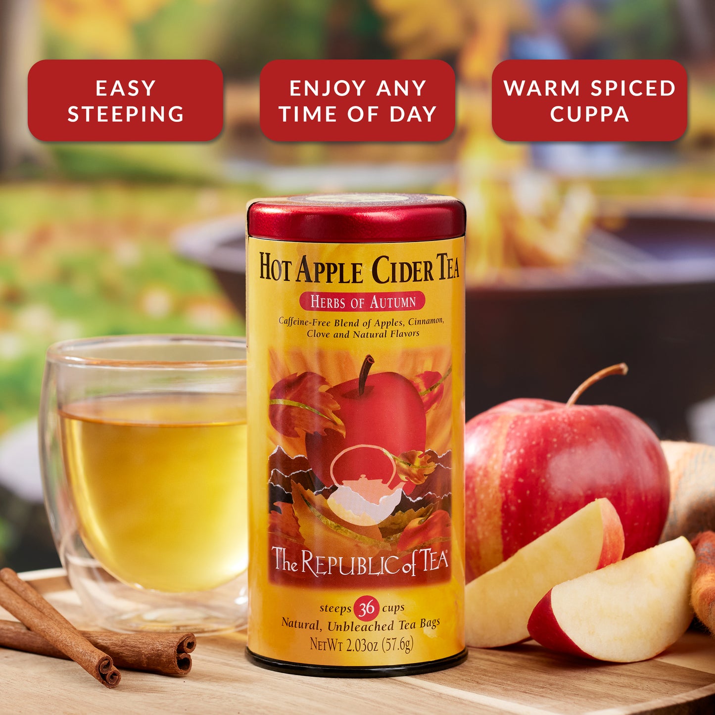 Hot Apple Cider Tea Bags