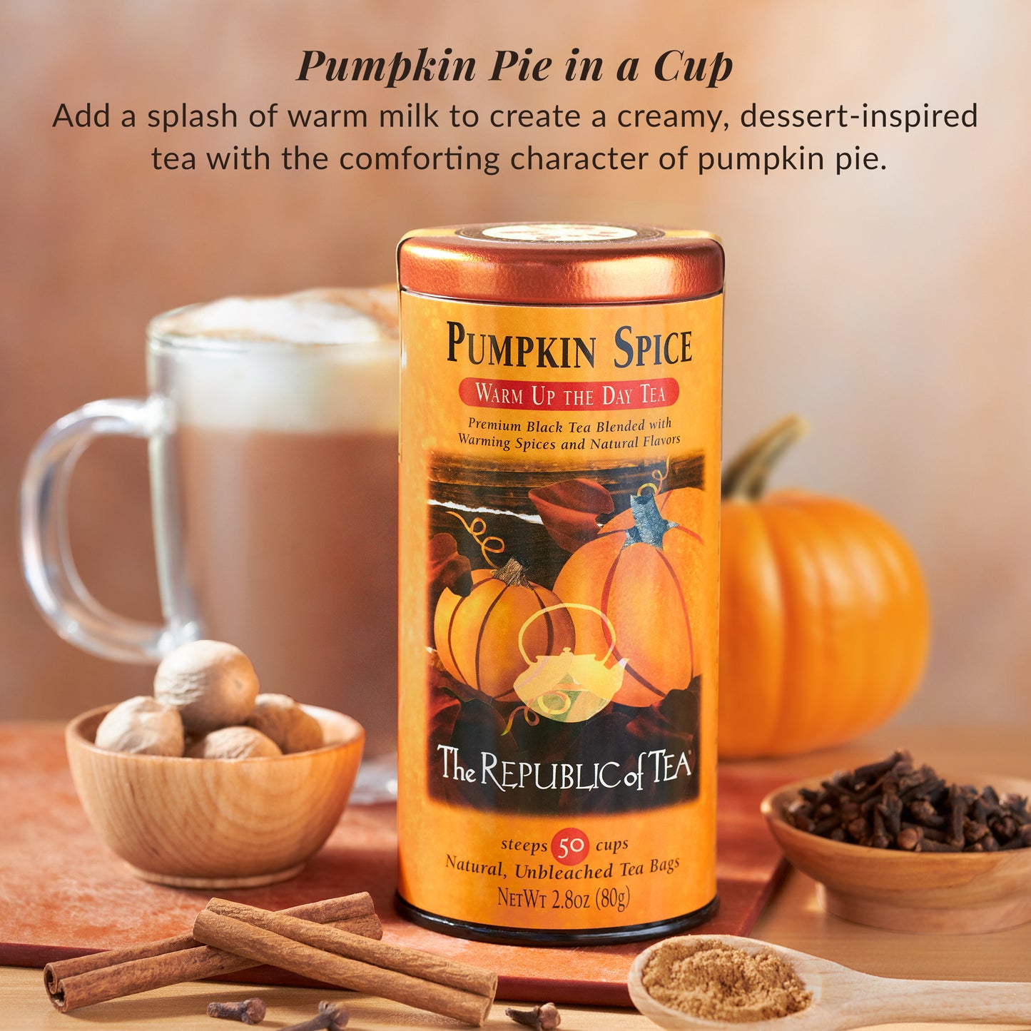 Pumpkin Spice Black Tea Bags
