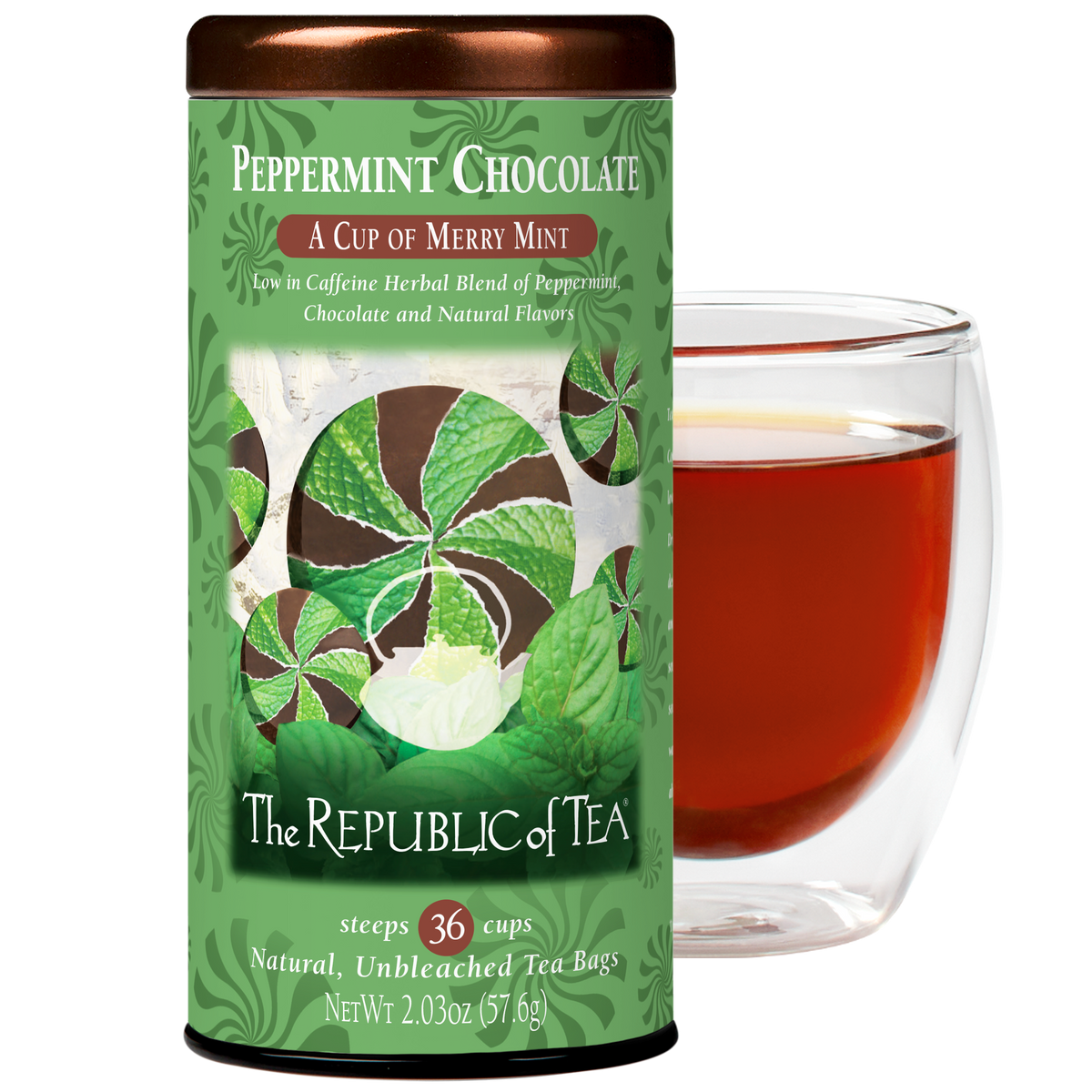 Peppermint Chocolate Tea Bags