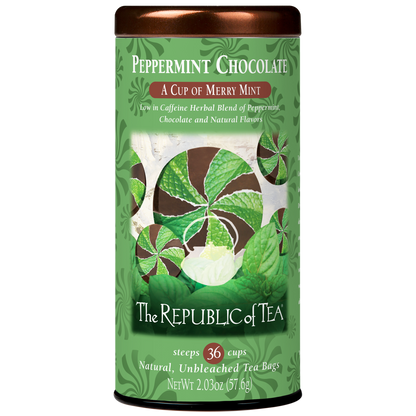 Peppermint Chocolate Tea Bags