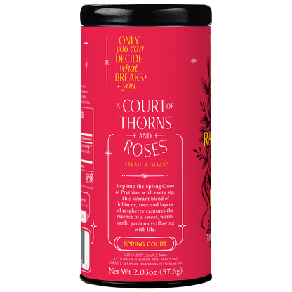 ACOTAR™ A Tea of Raspberry and Roses: The Spring Court Hibiscus Tea