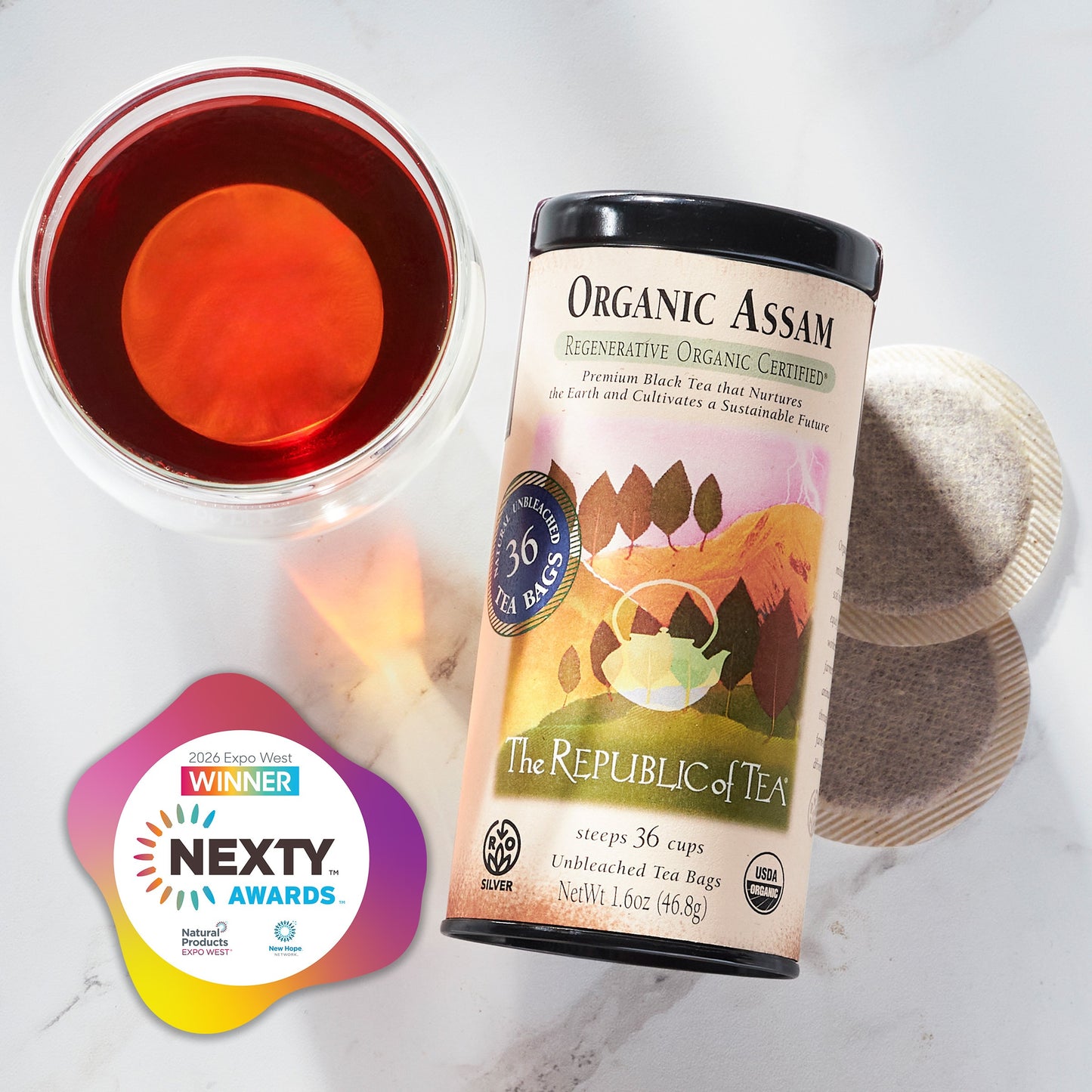 Regenerative Organic Certified® Assam Black Tea Bags