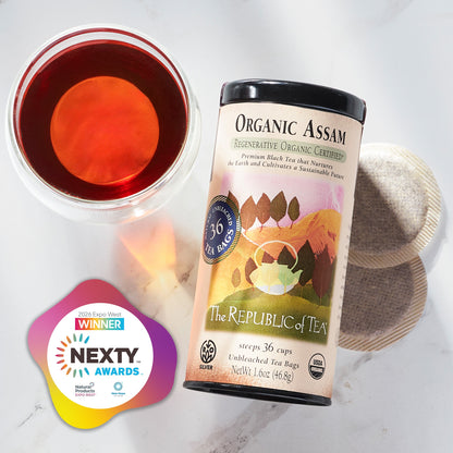 Regenerative Organic Certified® Assam Black Tea Bags