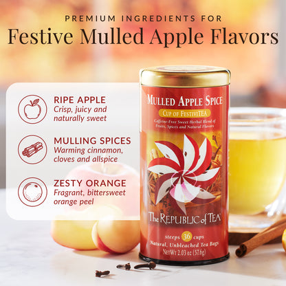 Mulled Apple Spice Herbal Tea Bags