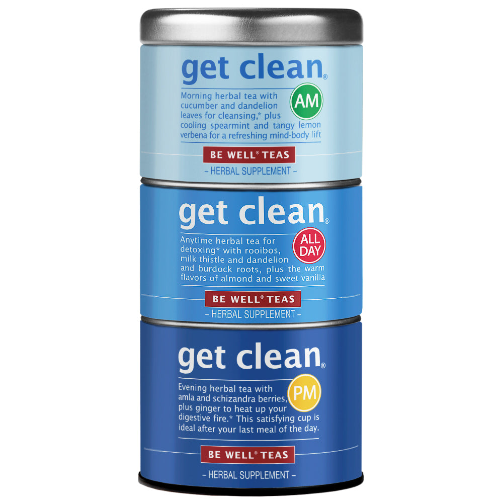 Get Clean® Stackable Tea Tin