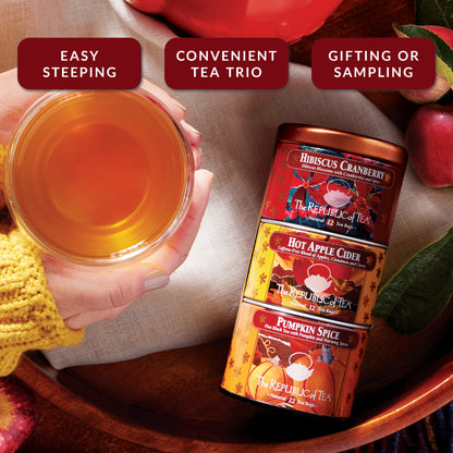 Harvest Stackable Tea Tin