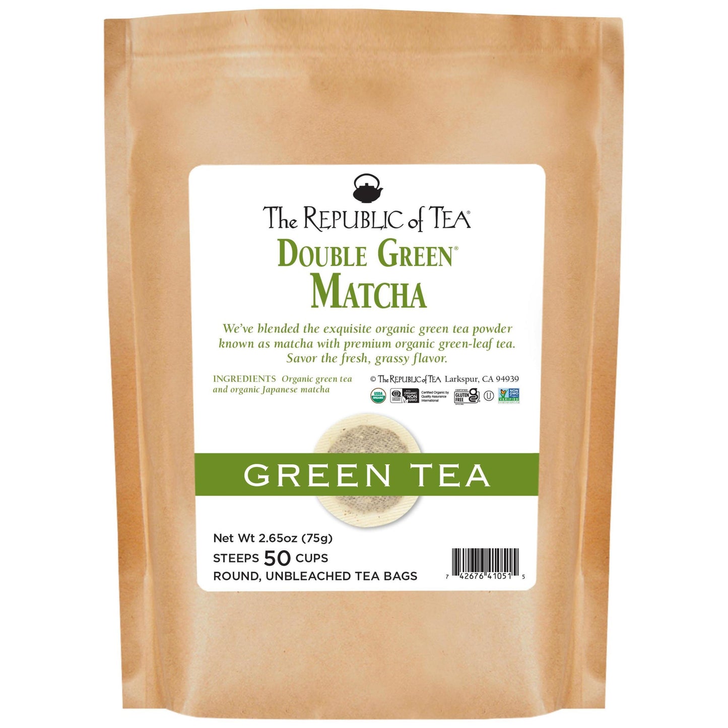 Organic Double Green® Matcha Tea Bags