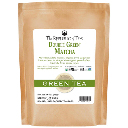 Organic Double Green® Matcha Tea Bags