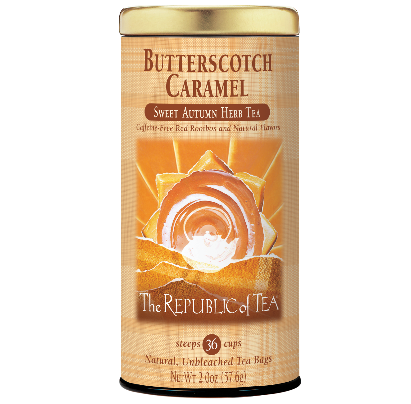Butterscotch Caramel Herbal Tea Bags