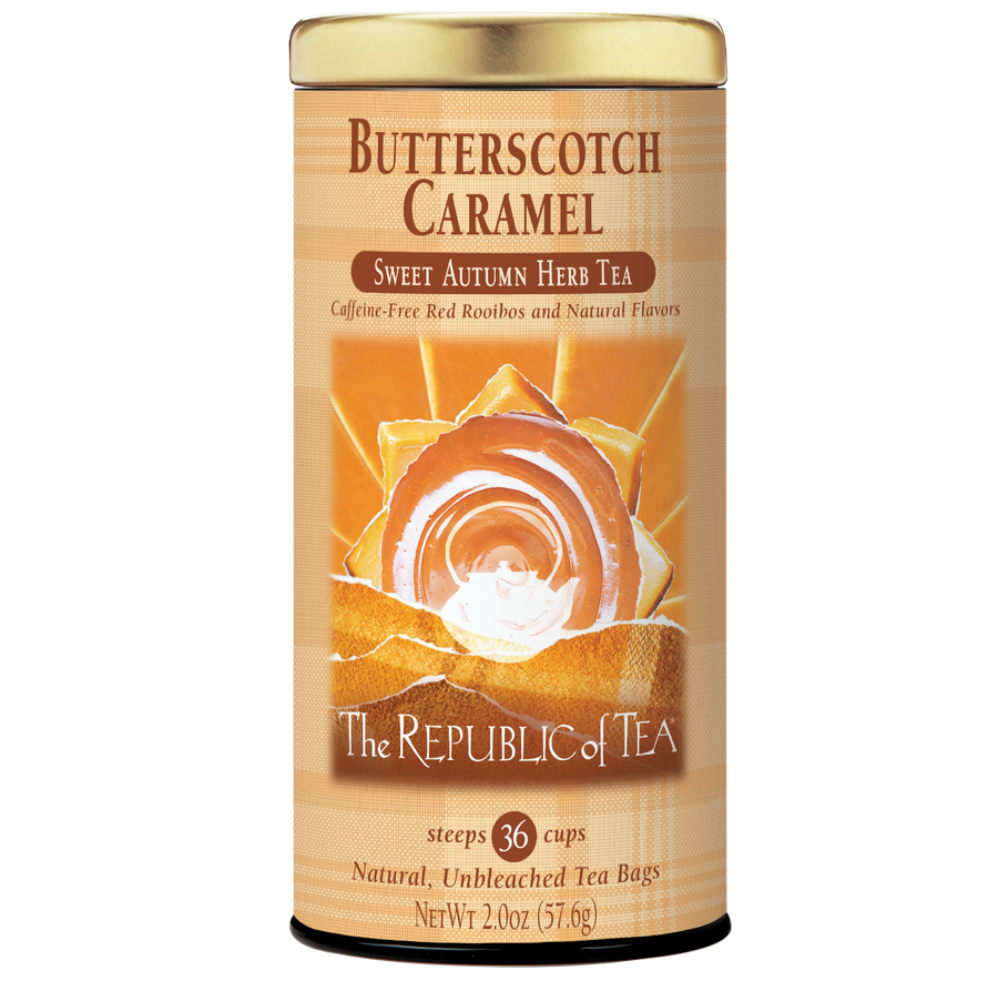 Butterscotch Caramel Herbal Tea Bags