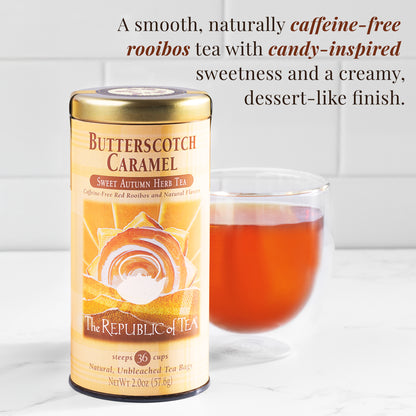 Butterscotch Caramel Herbal Tea Bags