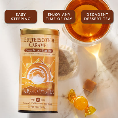 Butterscotch Caramel Herbal Tea Bags