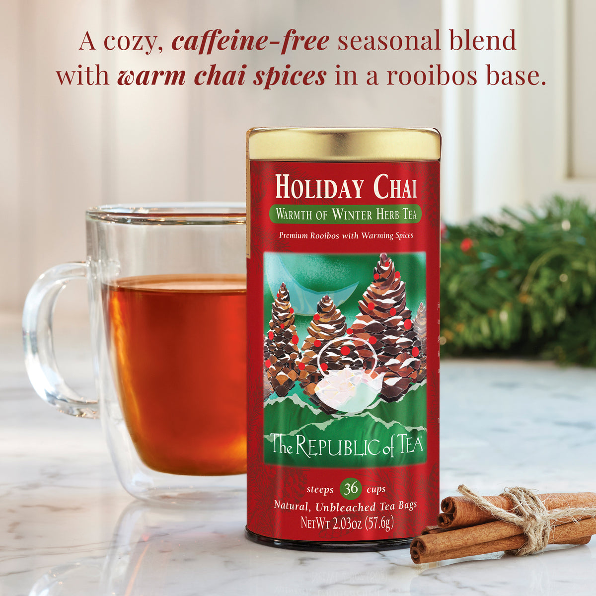 Holiday Chai Herbal Tea Bags