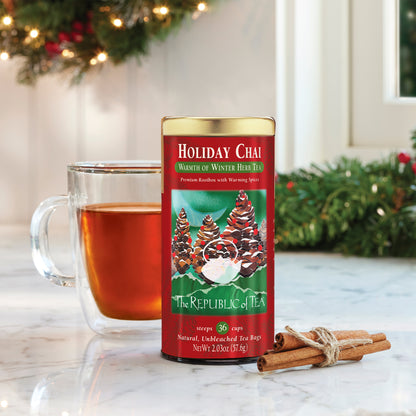 Holiday Chai Herbal Tea Bags