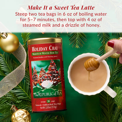 Holiday Chai Herbal Tea Bags