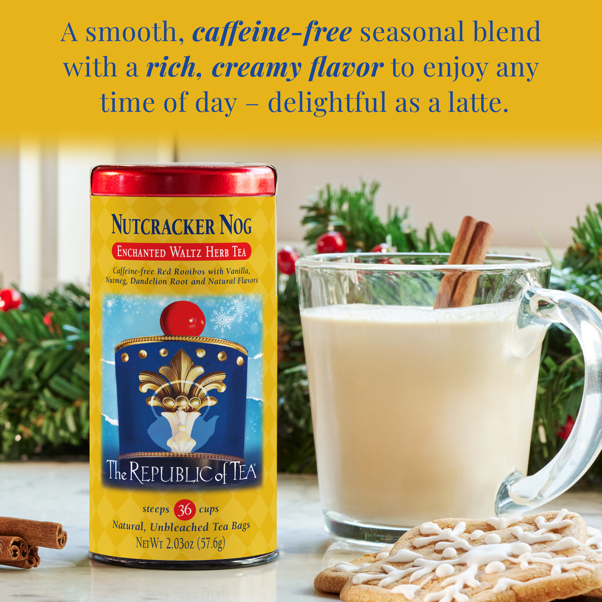 Nutcracker Nog Herbal Tea Bags