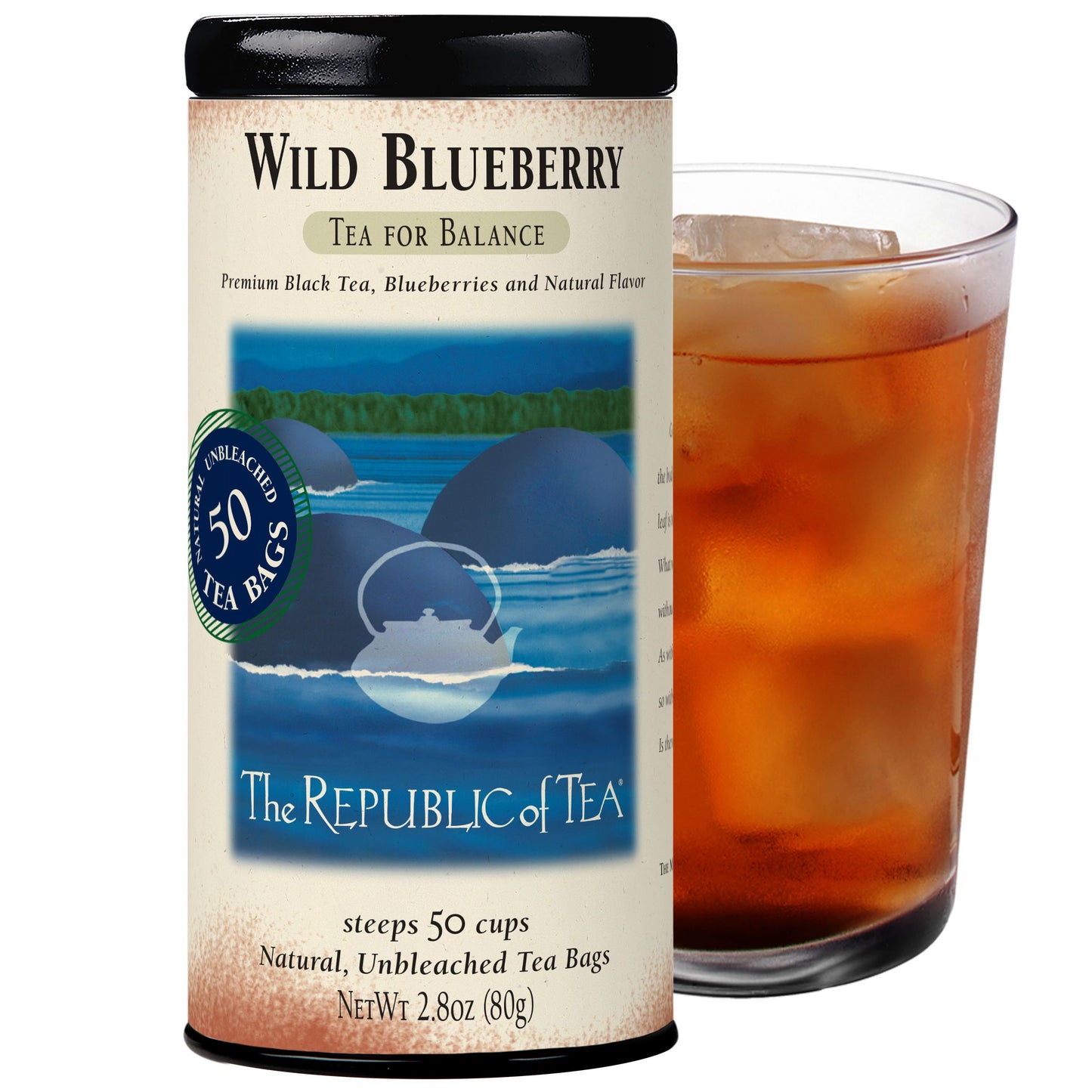 Wild Blueberry Black Tea Bags