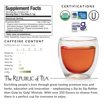 Organic Calm SuperShroom Herbal Tea
