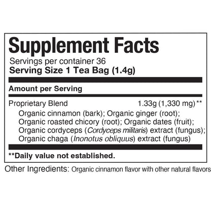 Organic Energy SuperShroom Herbal Tea