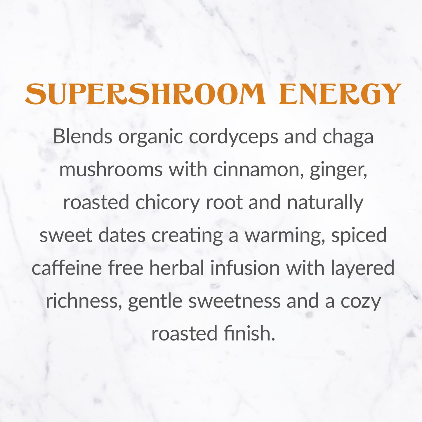 Organic Energy SuperShroom Herbal Tea