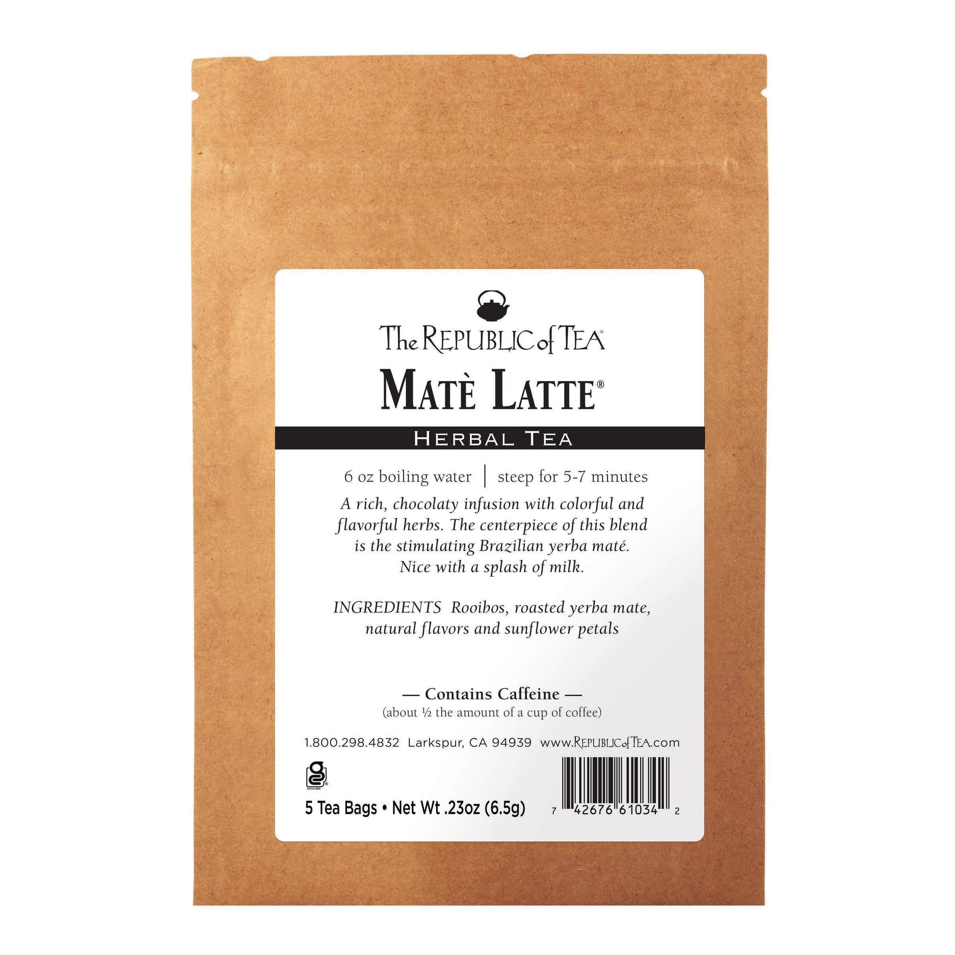 Maté Latte® - 5 Tea Bag Sample
