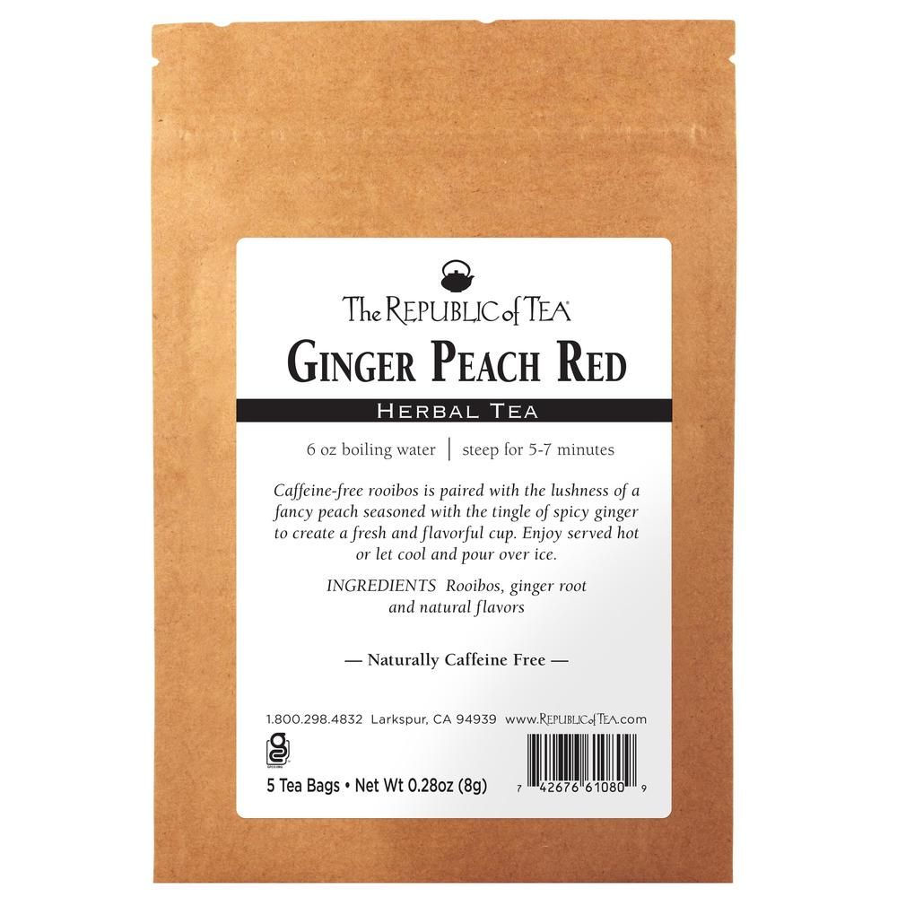 Ginger Peach Red Tea