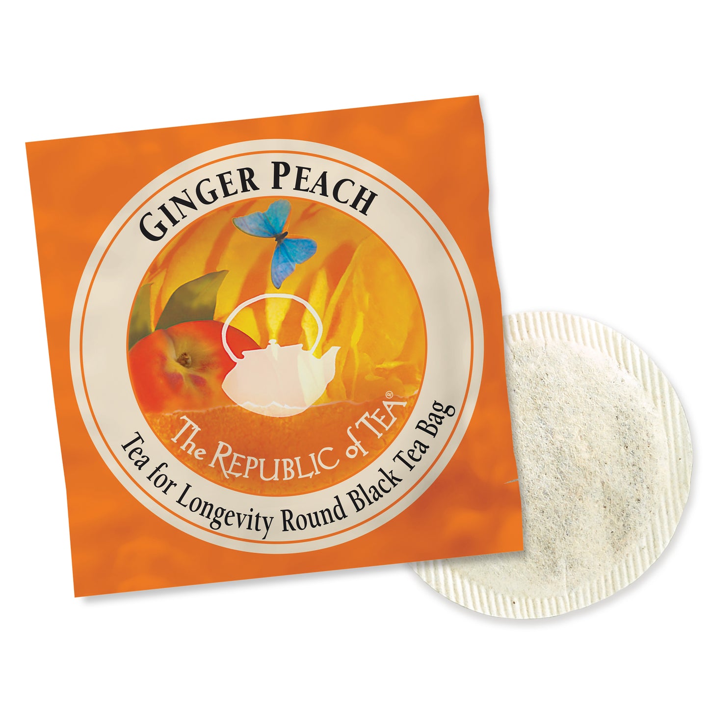 Ginger Peach Black Tea Single Overwrap