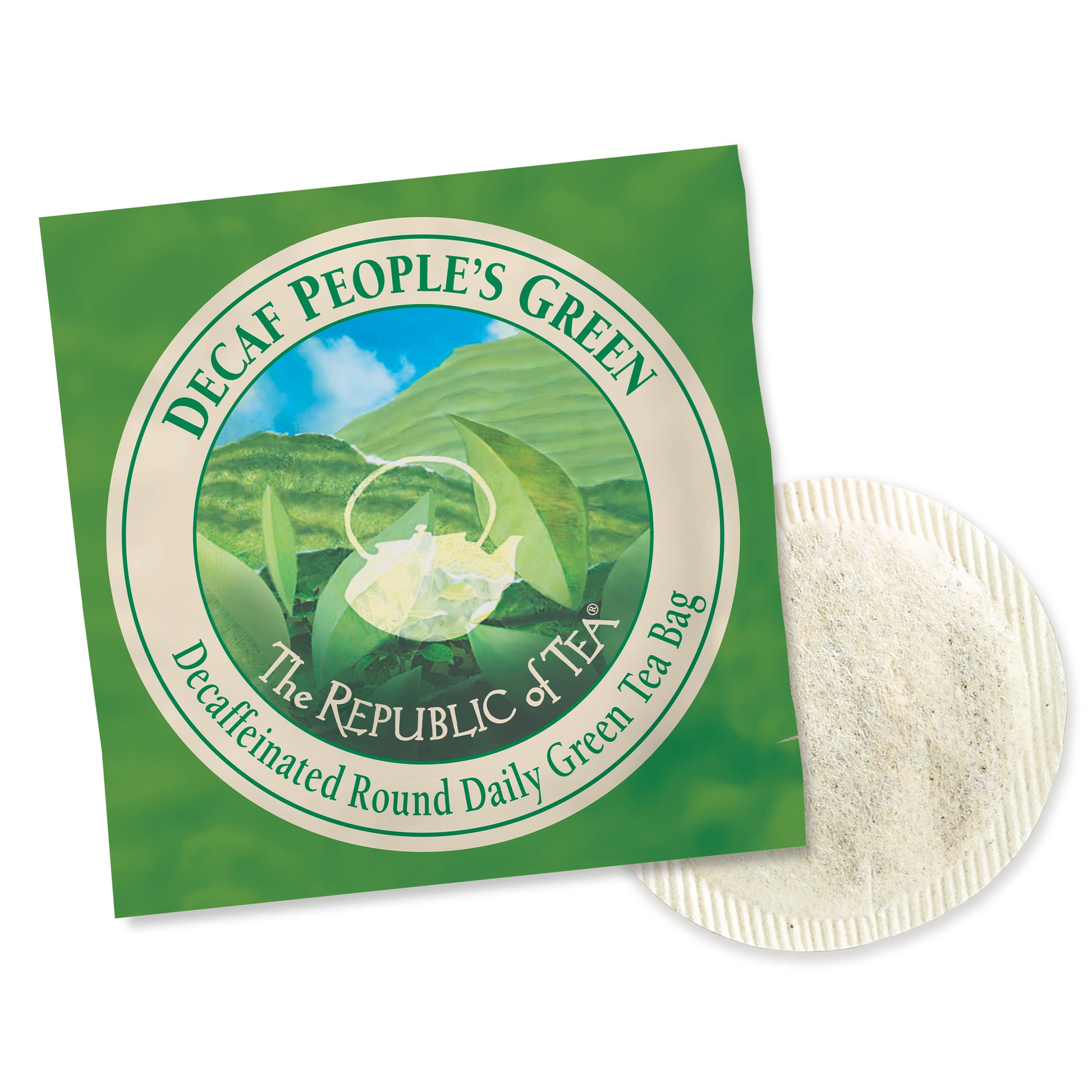 People's Green Decaf Tea Single Overwrap