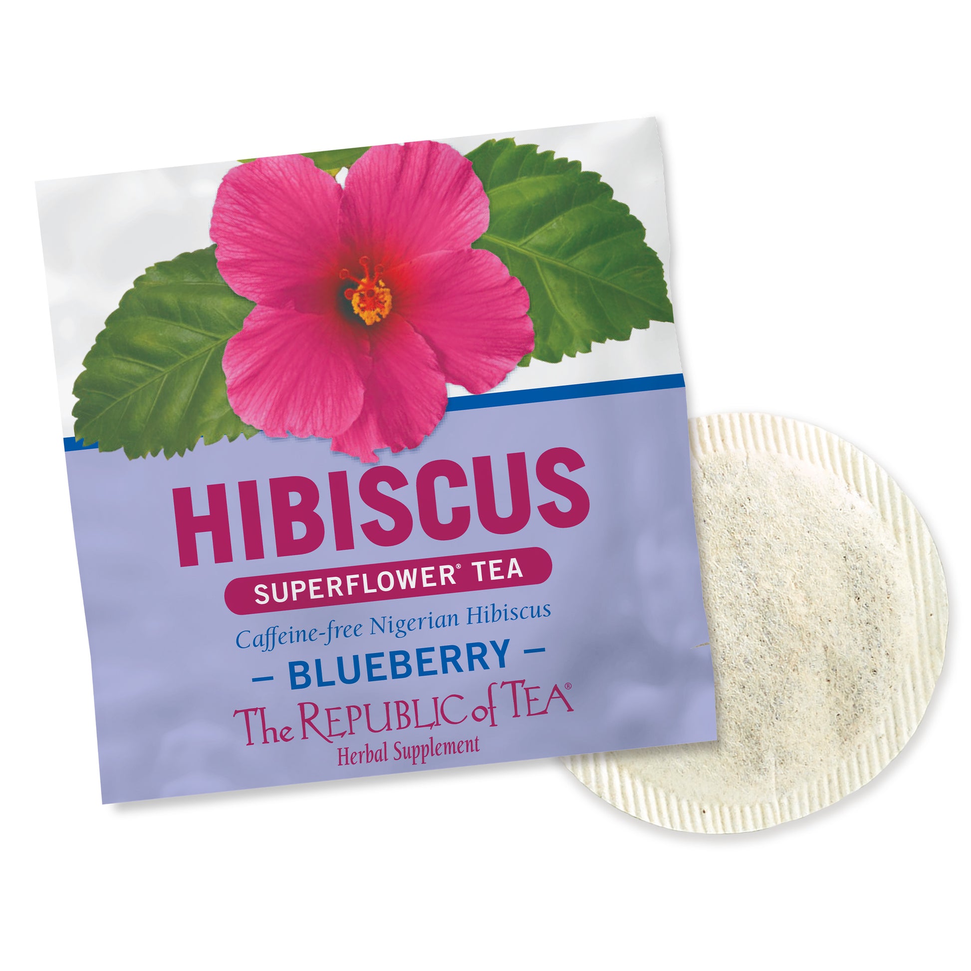 Blueberry Hibiscus Herbal Tea Single Overwrap