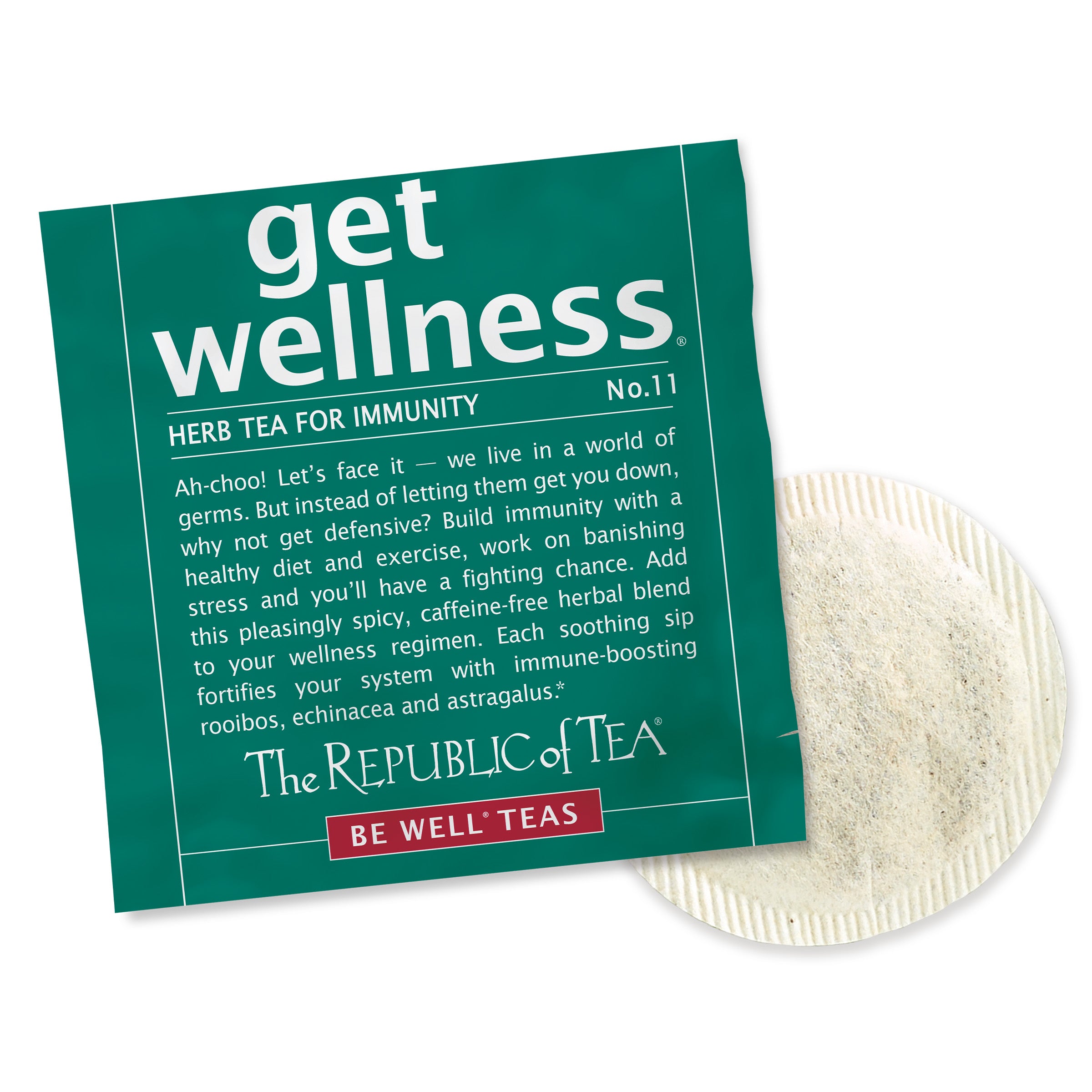 Get Wellness No. 11 Red Tea Single Overwrap – The Republic of Tea