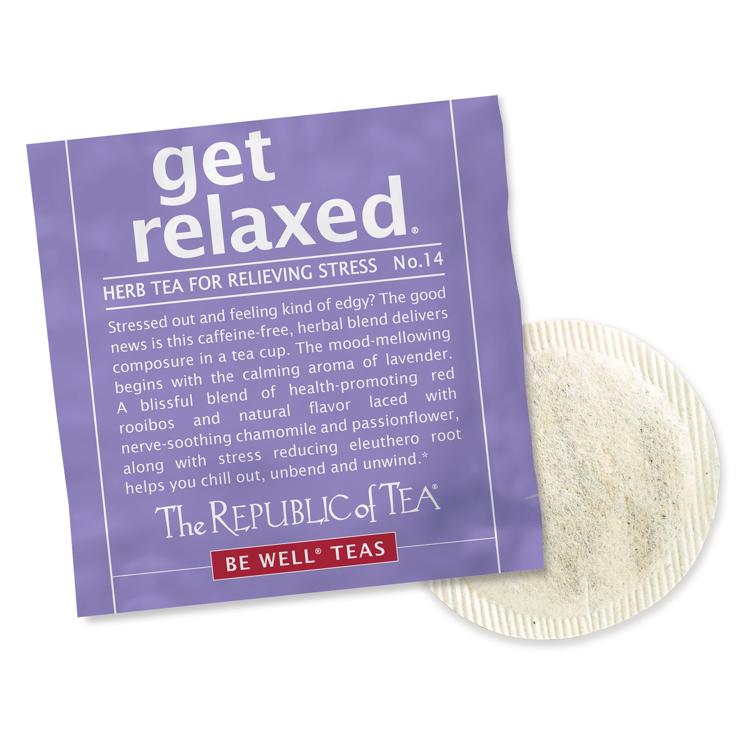  get relaxed No.14 Red Rooibos Tea Single Overwrap