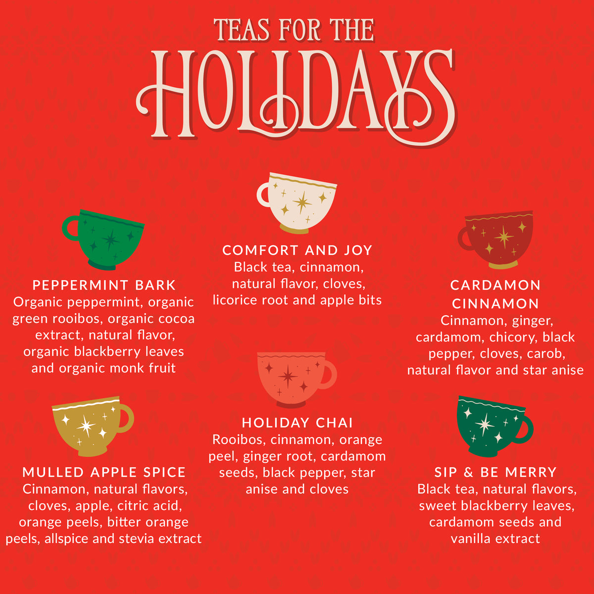 Teas for the Holidays Assortment
