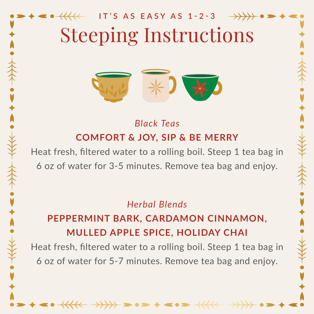 Teas for the Holidays Assortment