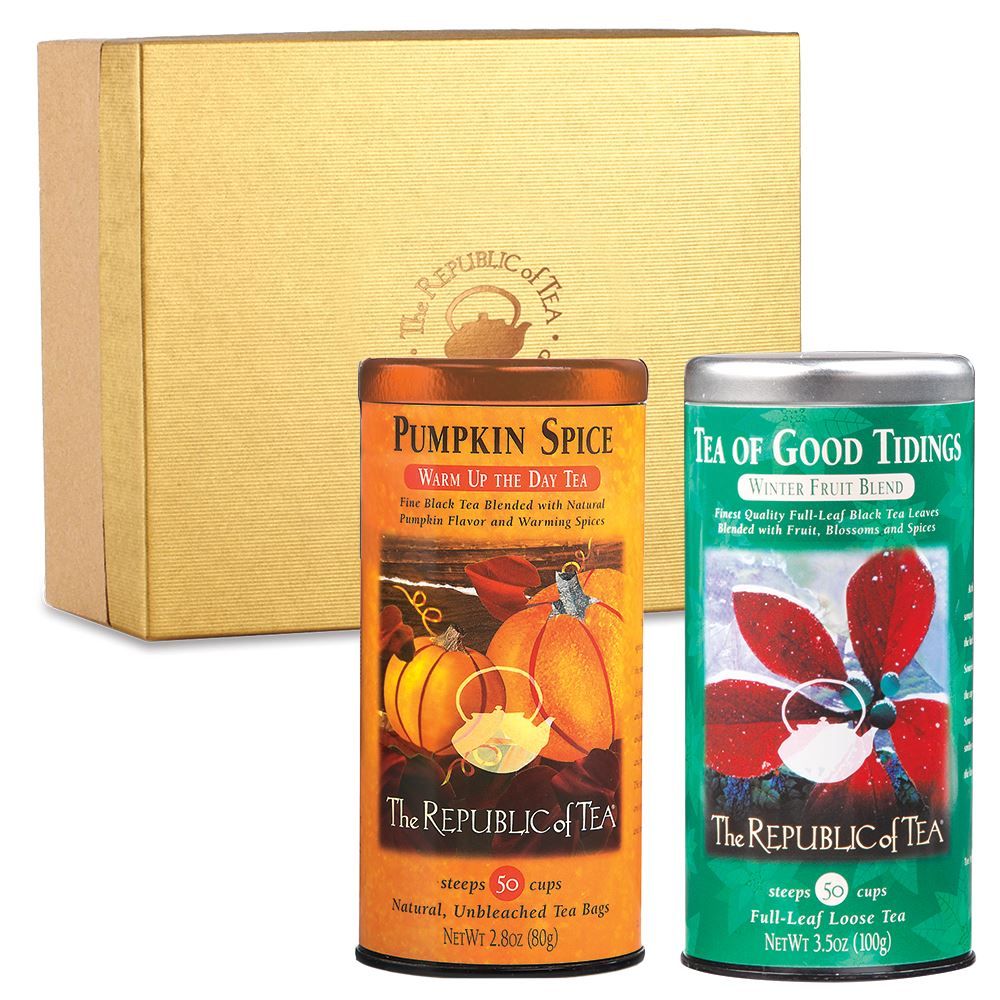 Custom Gift of Two Seasonal Teas