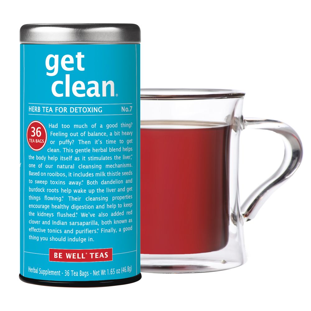 Get Clean Tea and Glass Mug Custom Set
