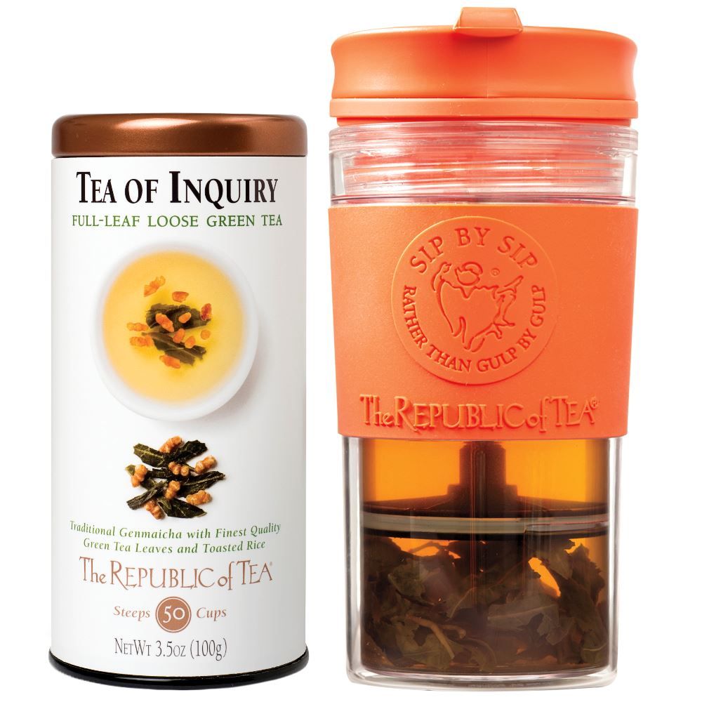 Sip by Sip® Travel Press & Full Leaf Tea Custom Set