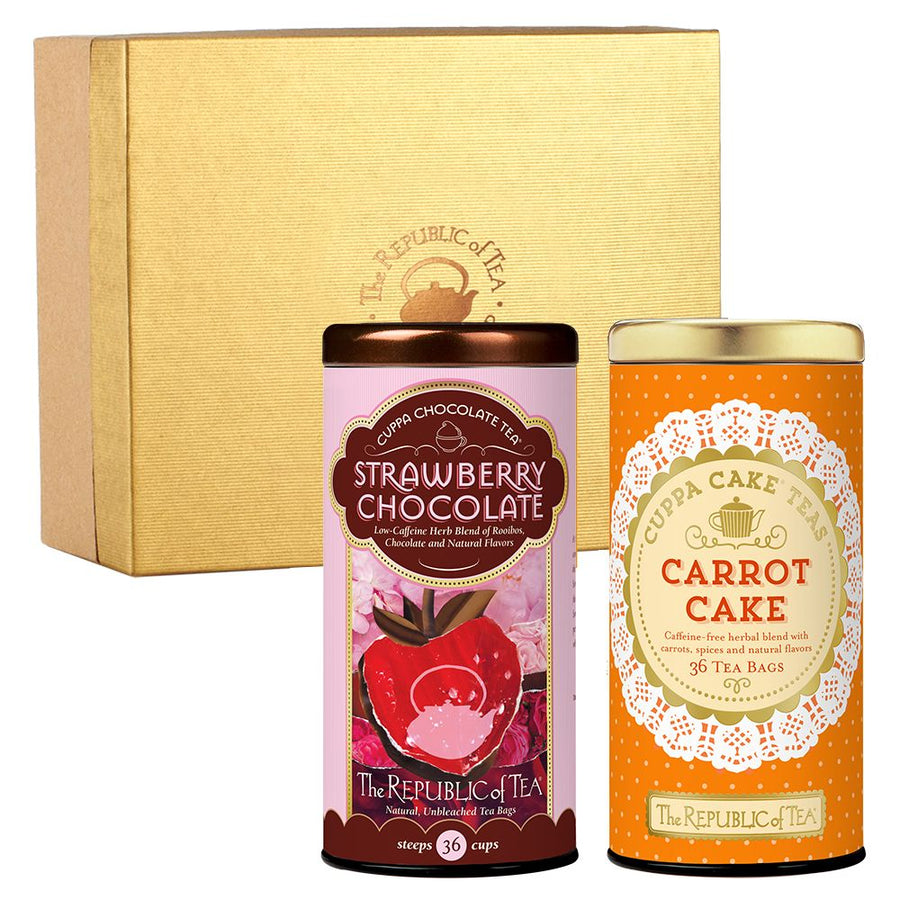 Two Dessert Teas Custom Gift