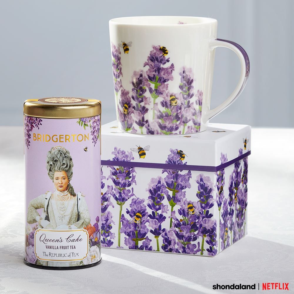 Bridgerton Tea and Mug Custom Set