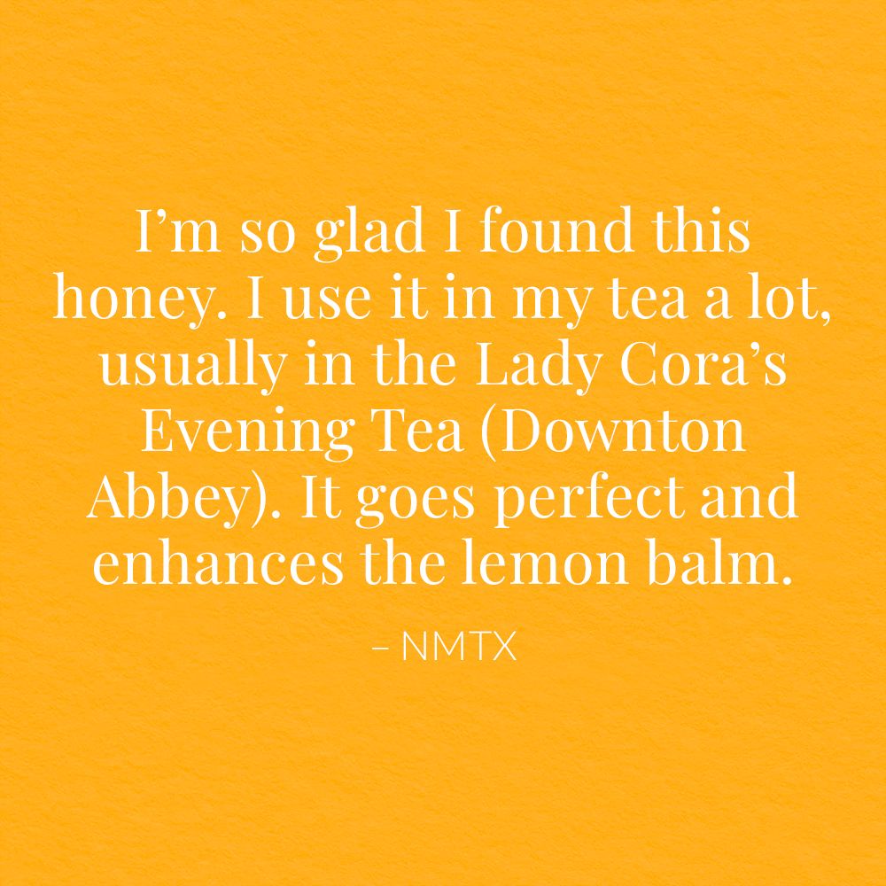 Lemon Creme Honey for Tea