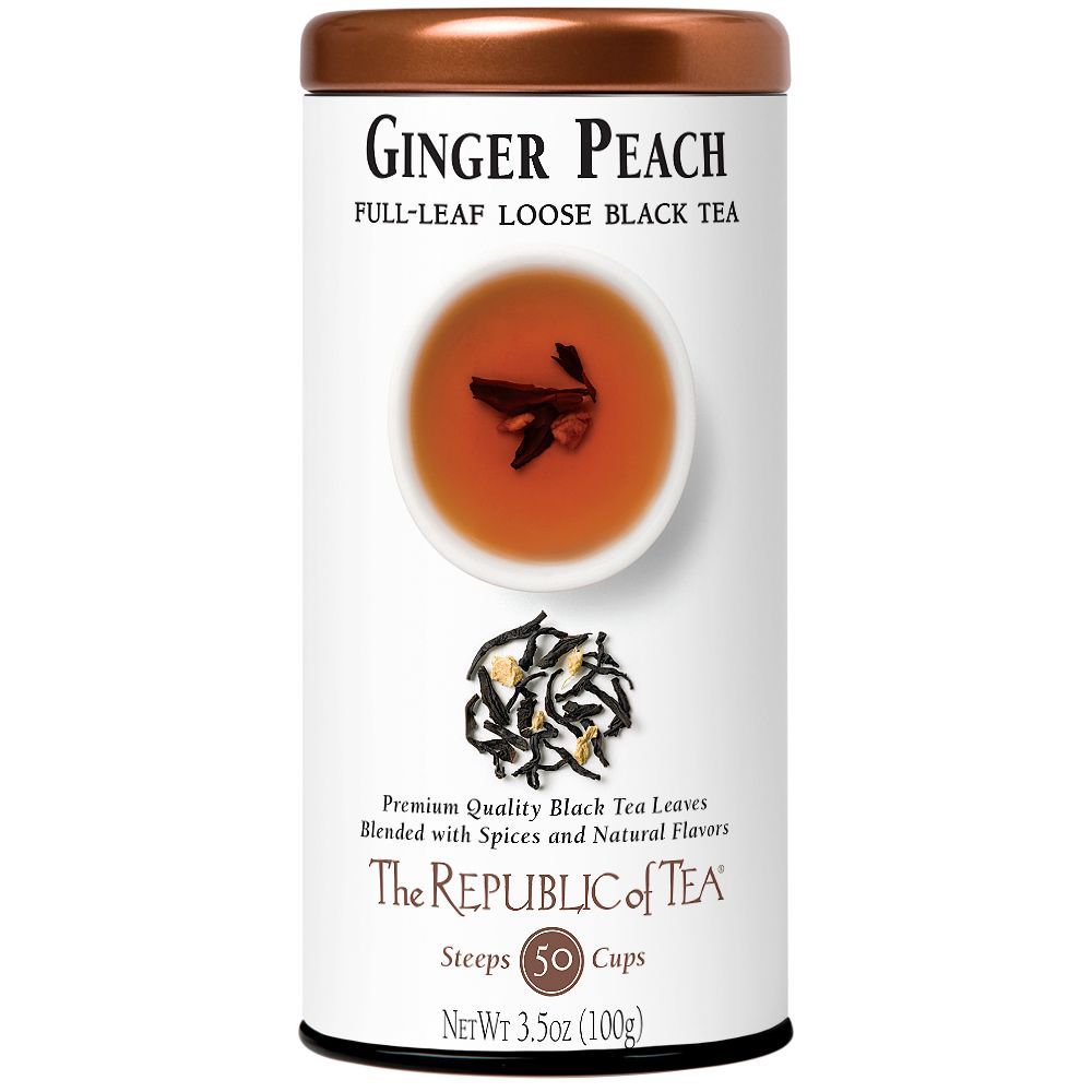 Ginger Peach Black Full-Leaf Tea