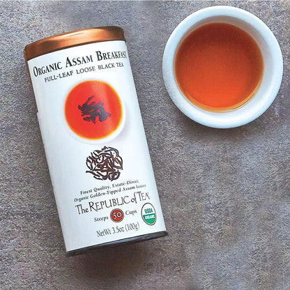 Organic Assam Breakfast Black Full-Leaf Tea