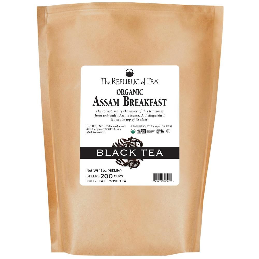 Organic Assam Breakfast Black Full-Leaf Tea