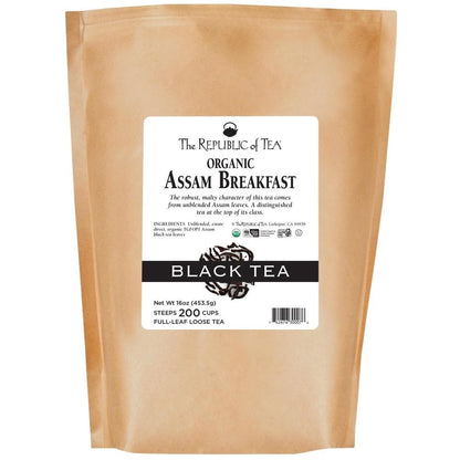 Organic Assam Breakfast Black Full-Leaf Tea