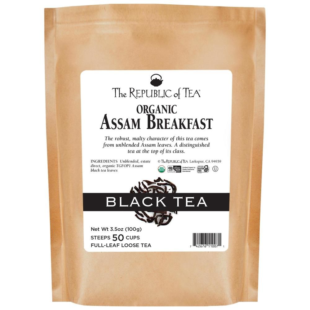 Organic Assam Breakfast Black Full-Leaf Tea