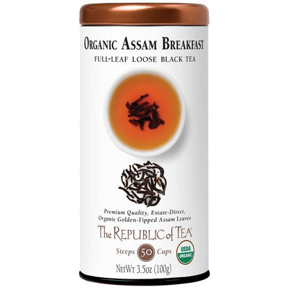 Organic Assam Breakfast Black Full-Leaf Tea